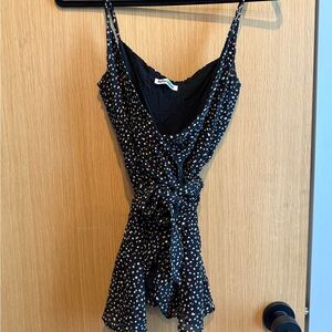 Reformation Confetti Wrap Top